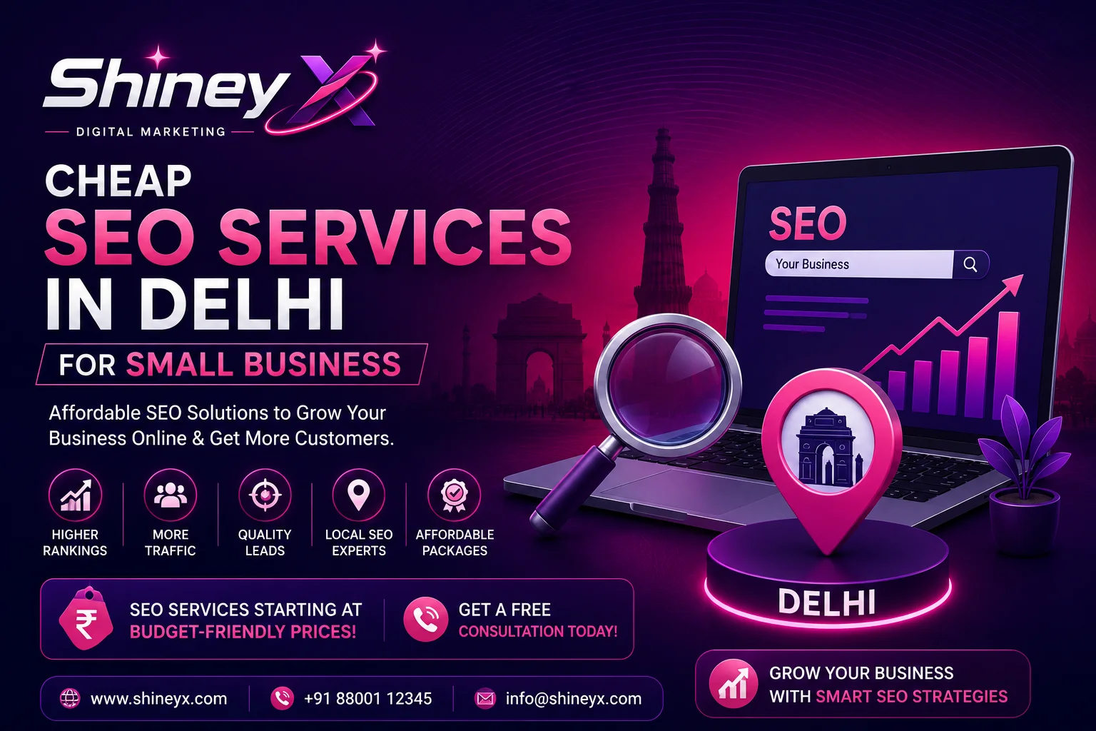 Cheap SEO Services in Delhi for Small Business